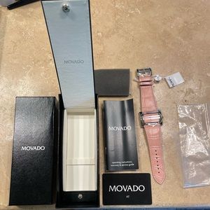 Pink Movado Watch
